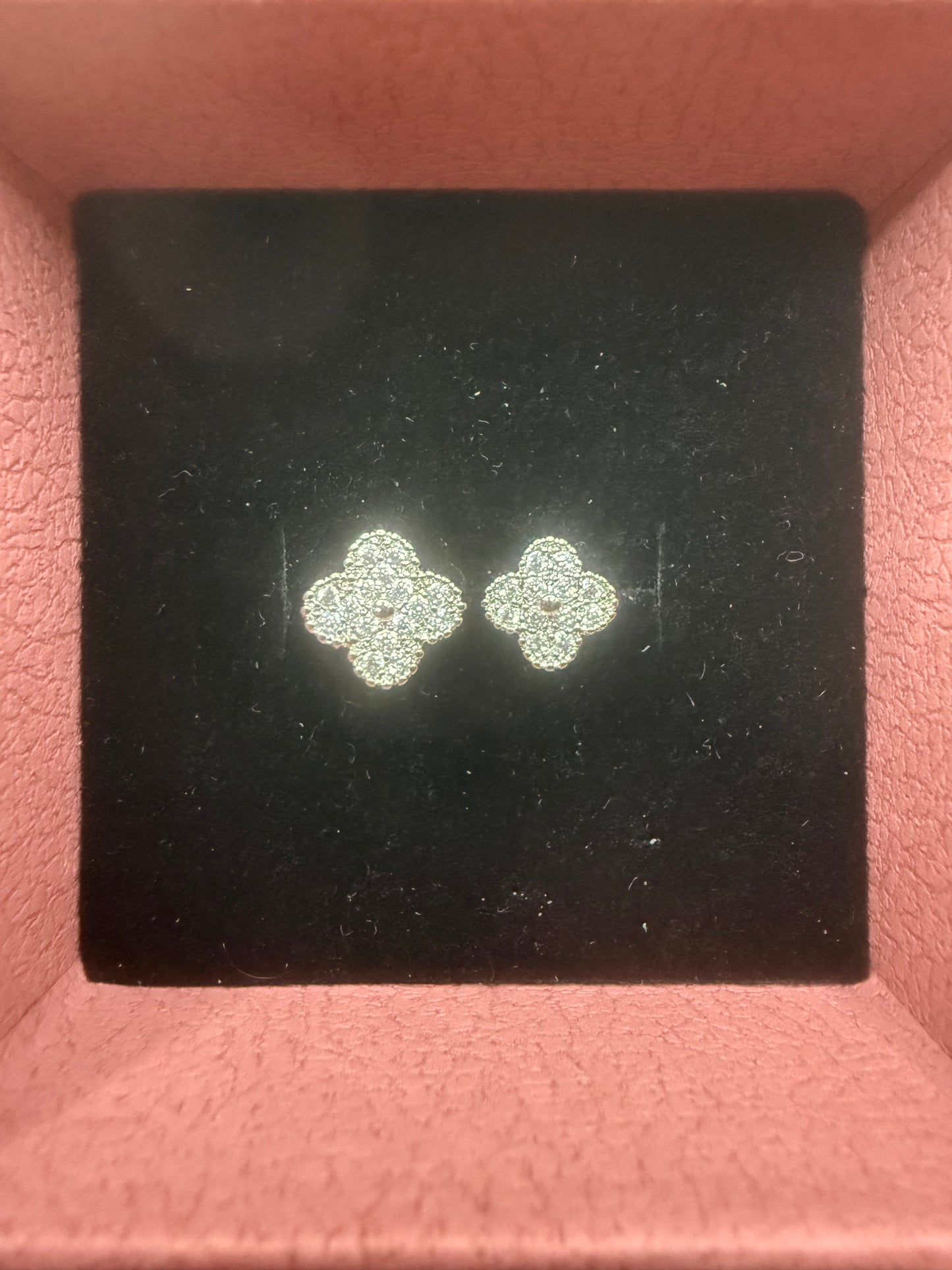 Bague double trèfle
