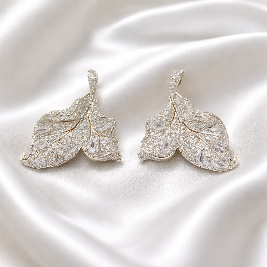 Boucles d'oreilles Lira Leaf