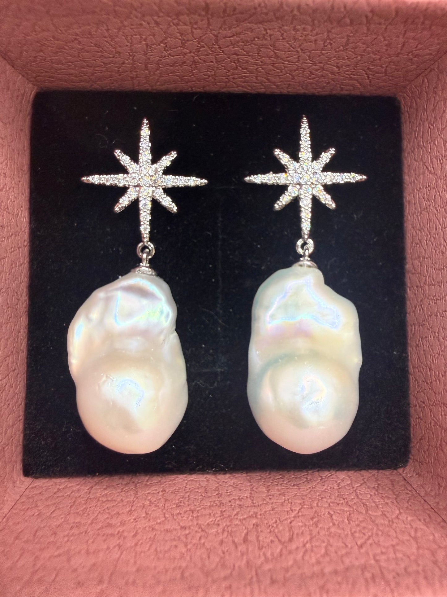 Boucles d'oreilles étoile Nova