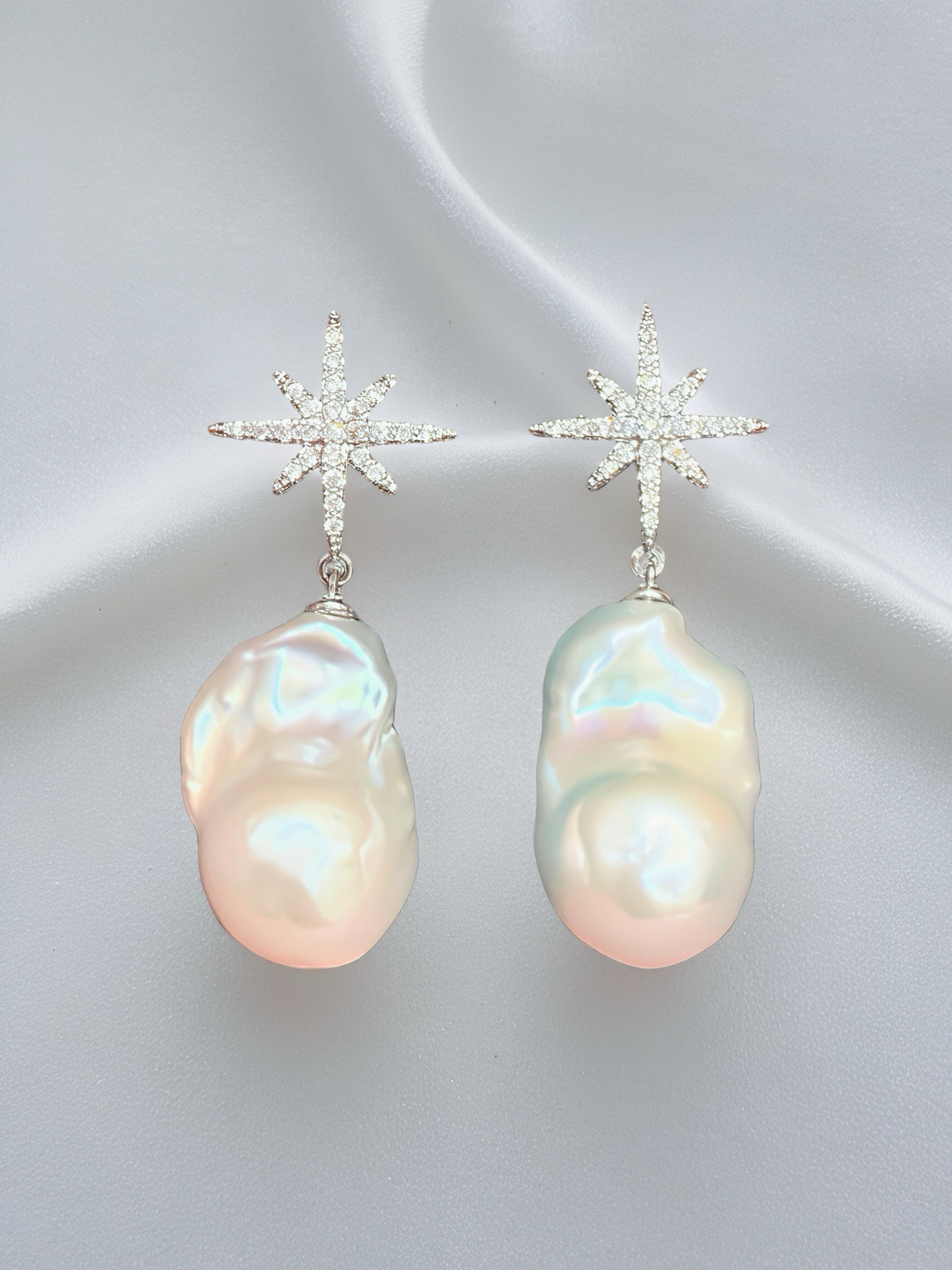Boucles d'oreilles étoile Nova