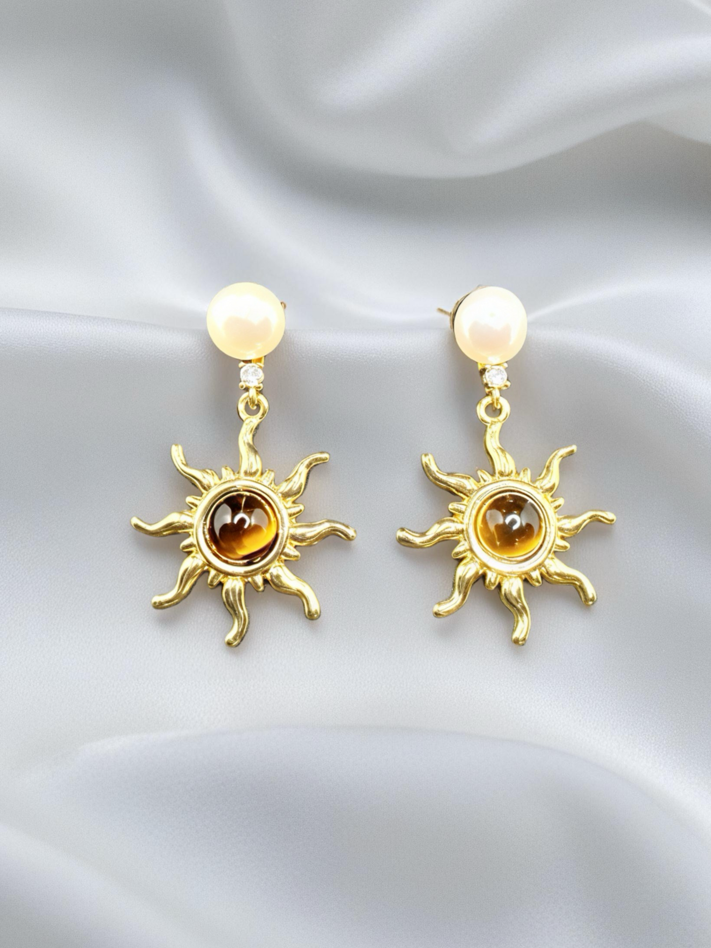 Boucles d'oreilles Solène Soleil
