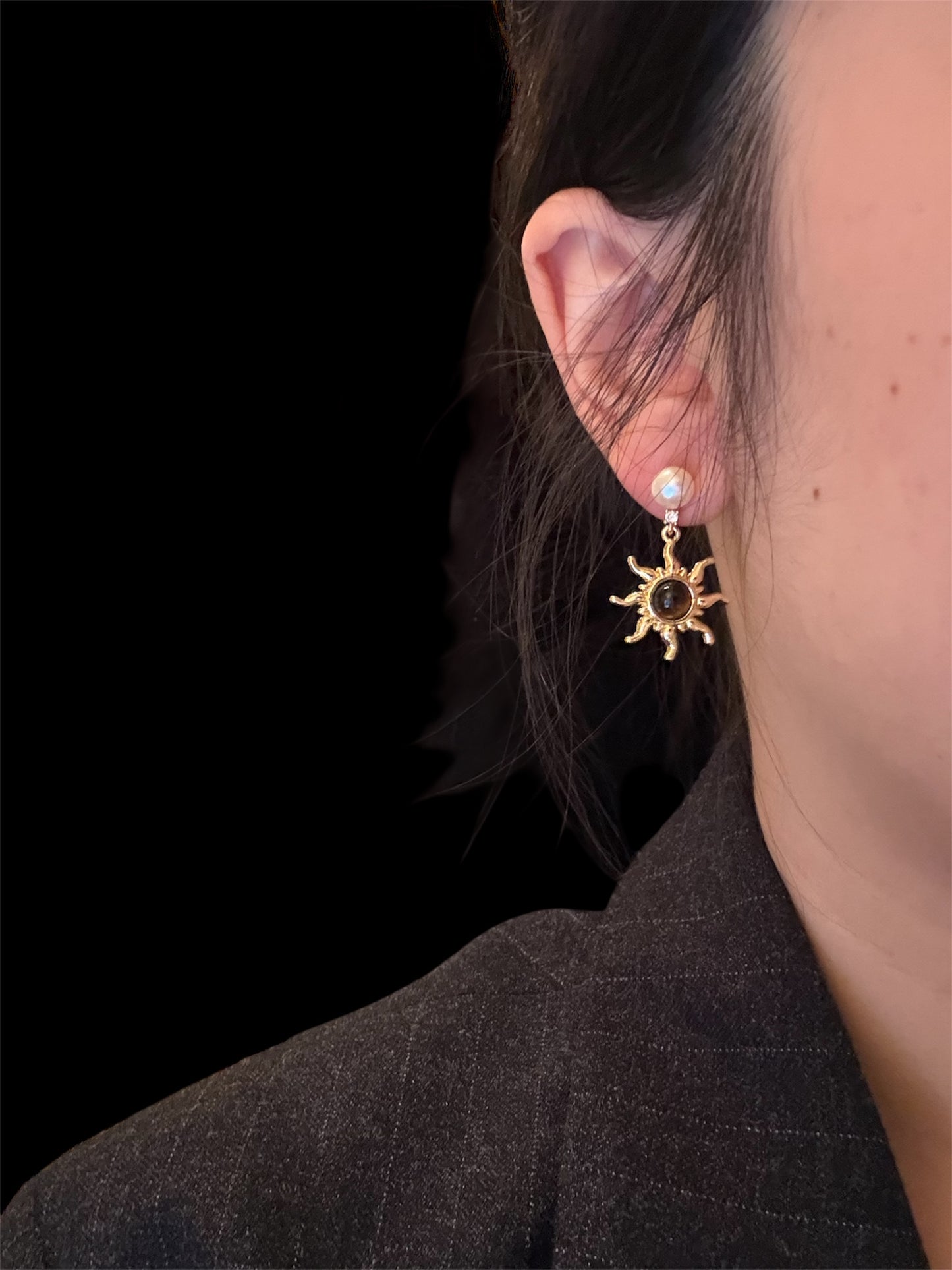Boucles d'oreilles Solène Soleil