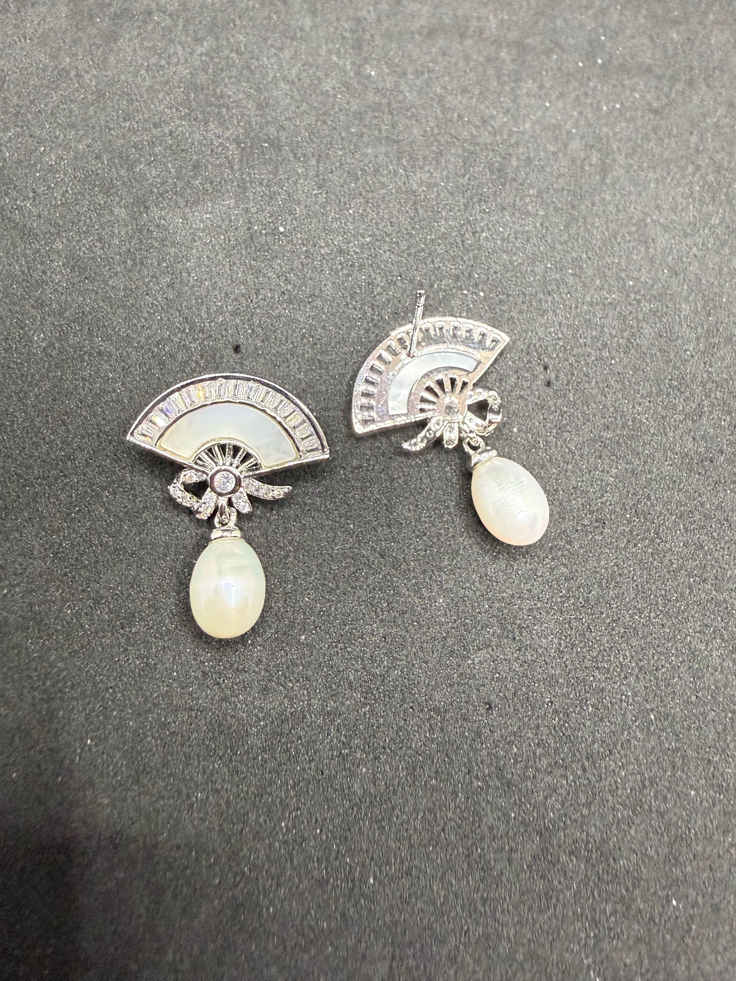 Boucles d'oreilles Aube Irisée