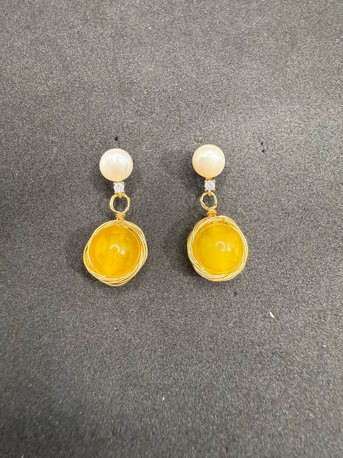 Honey Drop Earrings