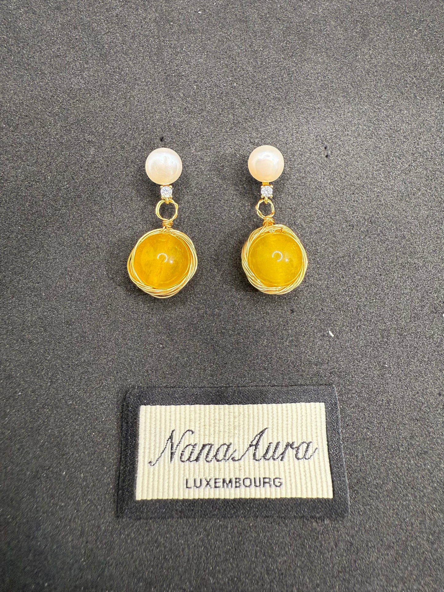 Honey Drop Earrings