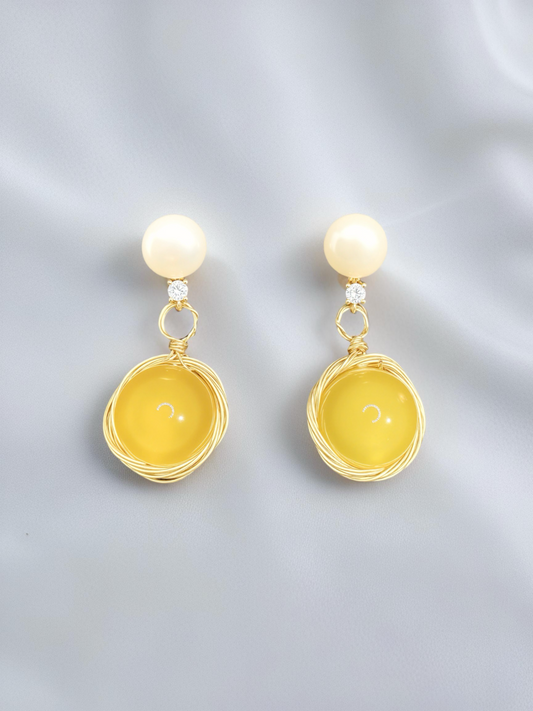 Honey Drop Earrings