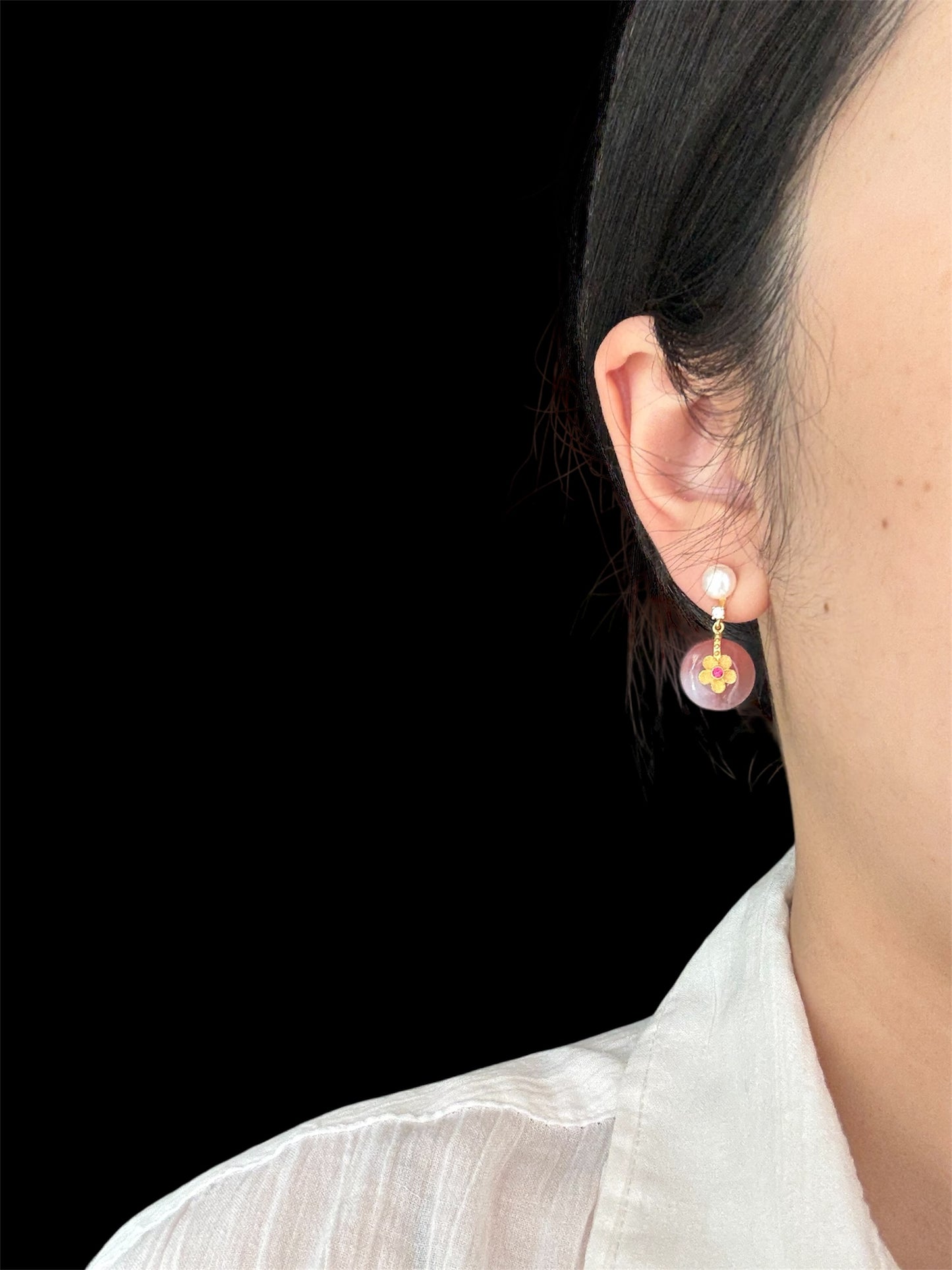 Blush Bloom Earrings