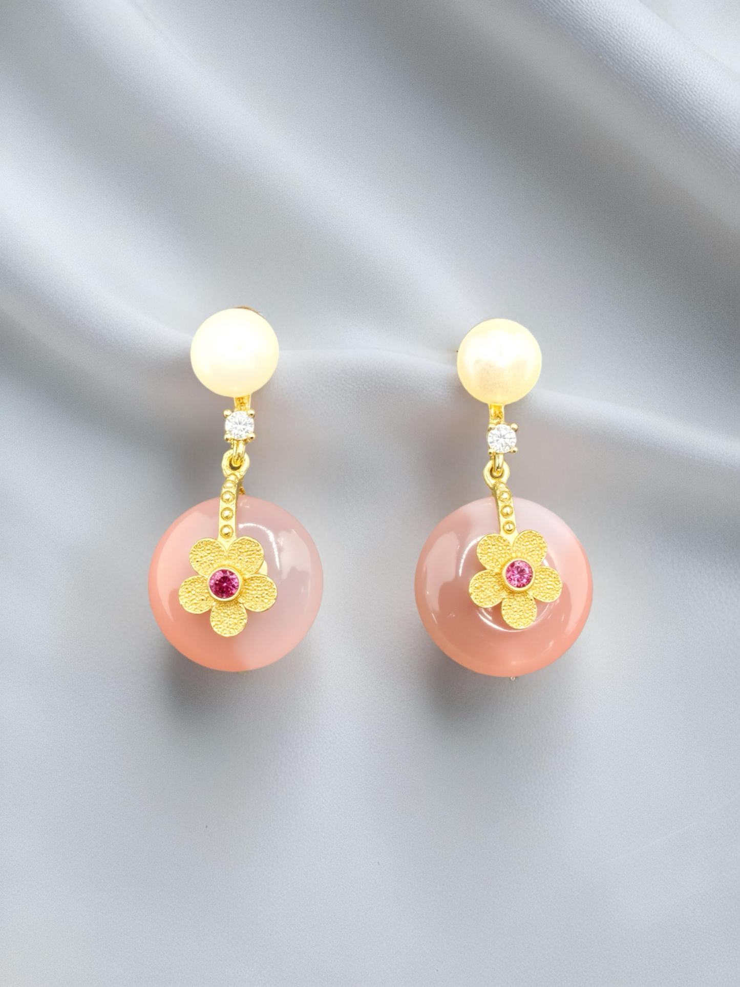 Blush Bloom Earrings