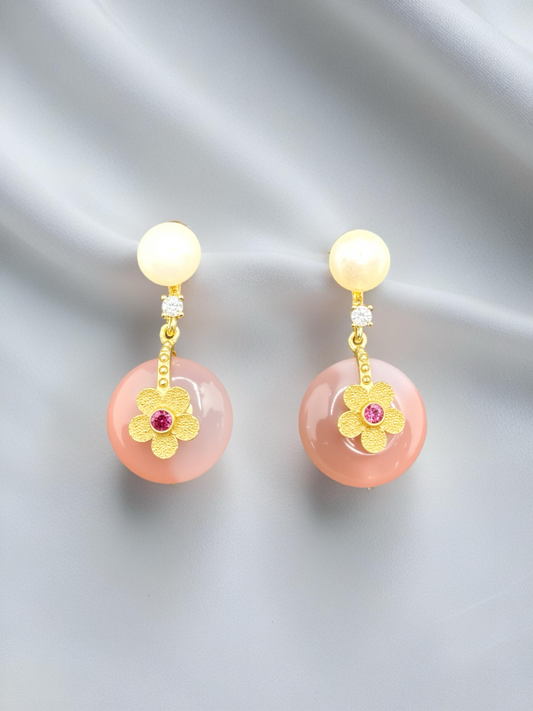 Blush Bloom Earrings